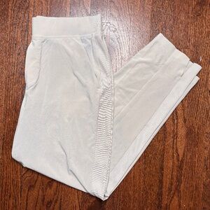 Athleta Brooklyn Mid Rise Ankle Pant Tan Size 8